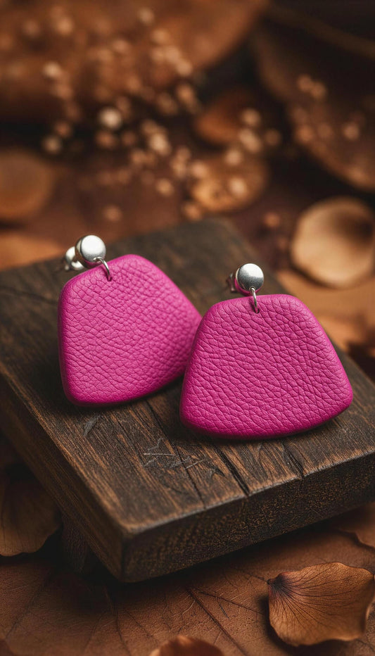 Designs by Cyere Simply Pink – Textured Statement Earring Collection