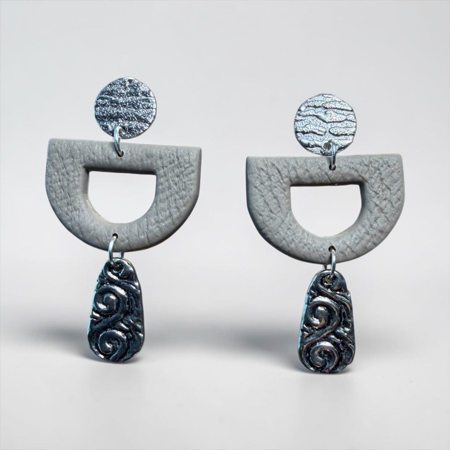 Designs by Cyere Simply Taupe – Textured Statement Earring Collection