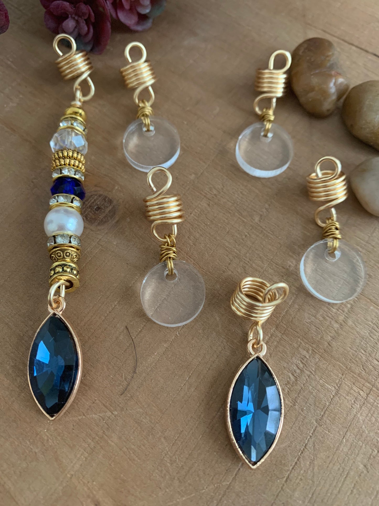 Design’s By Cyere Candy and Pearls Loc and Braid Jewelry Set Collection