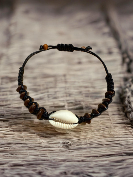 Designs by Cyere TideWhisper Cowrie Shell Bracelet Collection
