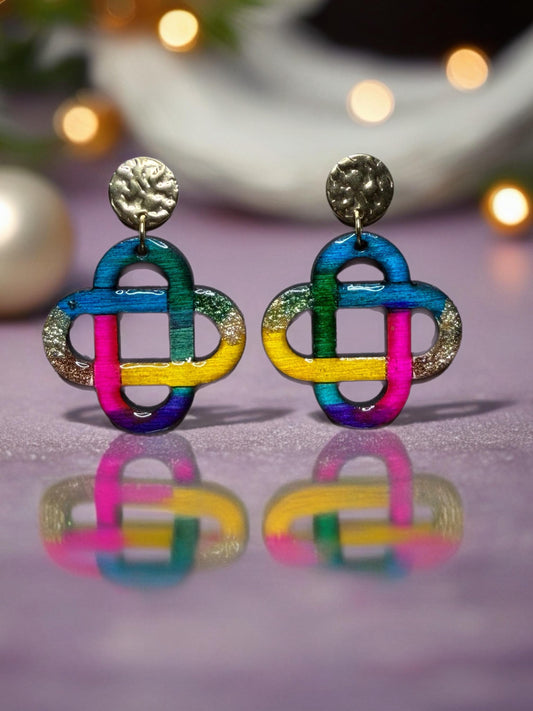 Designs by Cyere Nebula Knot Earring Collection