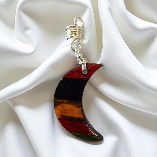 Design's by Cyere Crescent Vibes Loc Jewelry – Strength, Style & Spirit