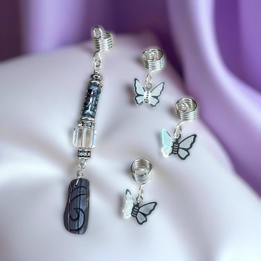 Design’s By Cyere  Whispers of Flight Loc and Braid Jewelry Set