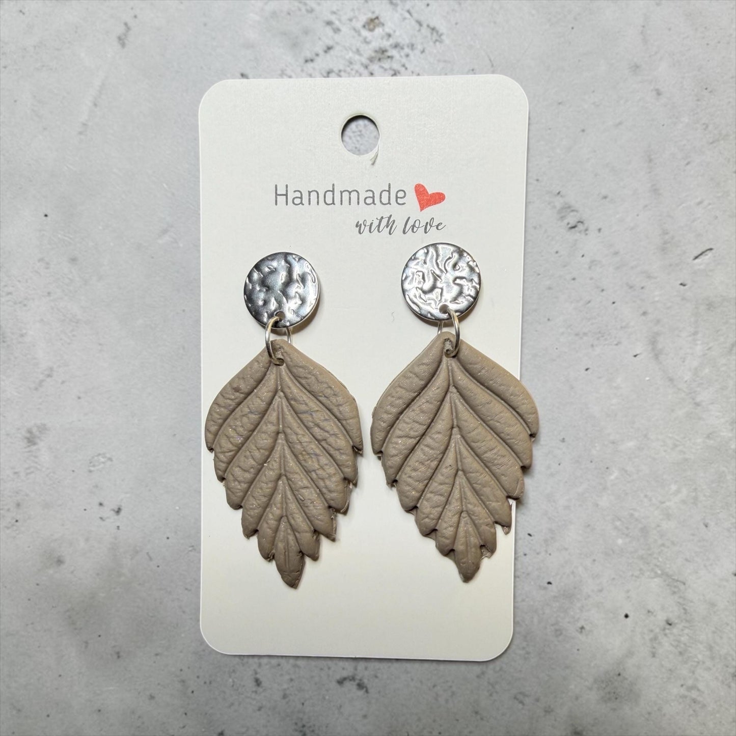 Designs by Cyere Simply Taupe – Textured Statement Earring Collection