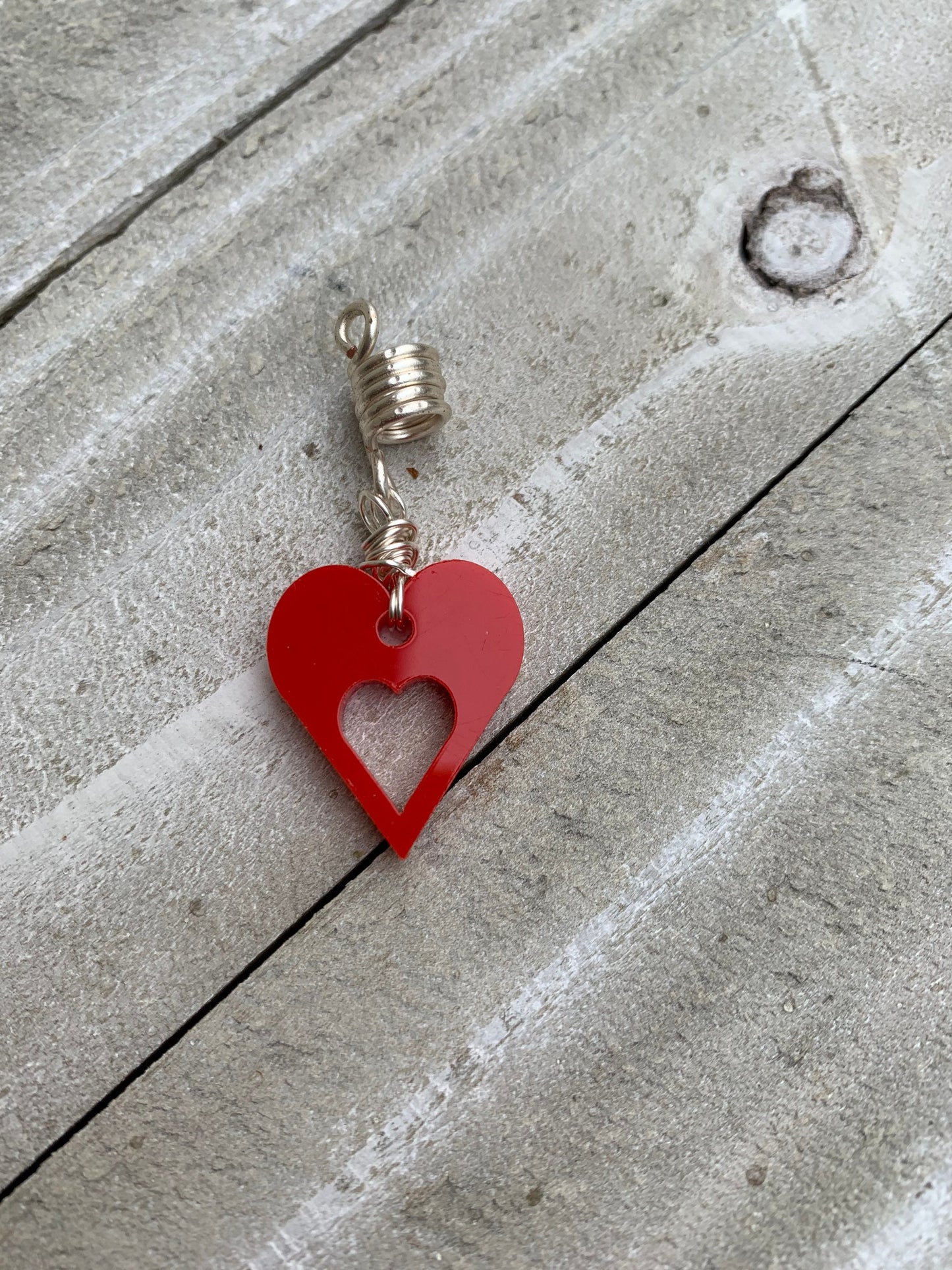 Design's by Cyere Loc and Braid Heart Accent  piece.