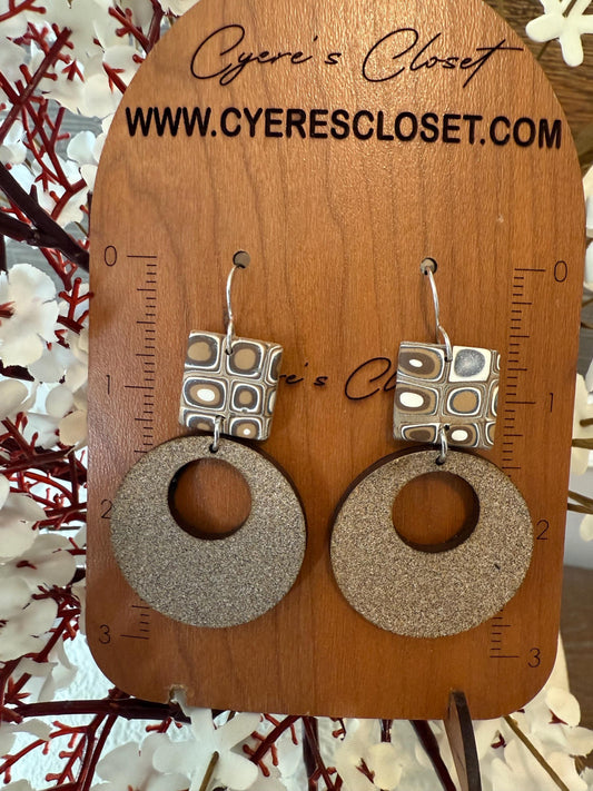 Design’s by Cyere Mocha Earring Collection