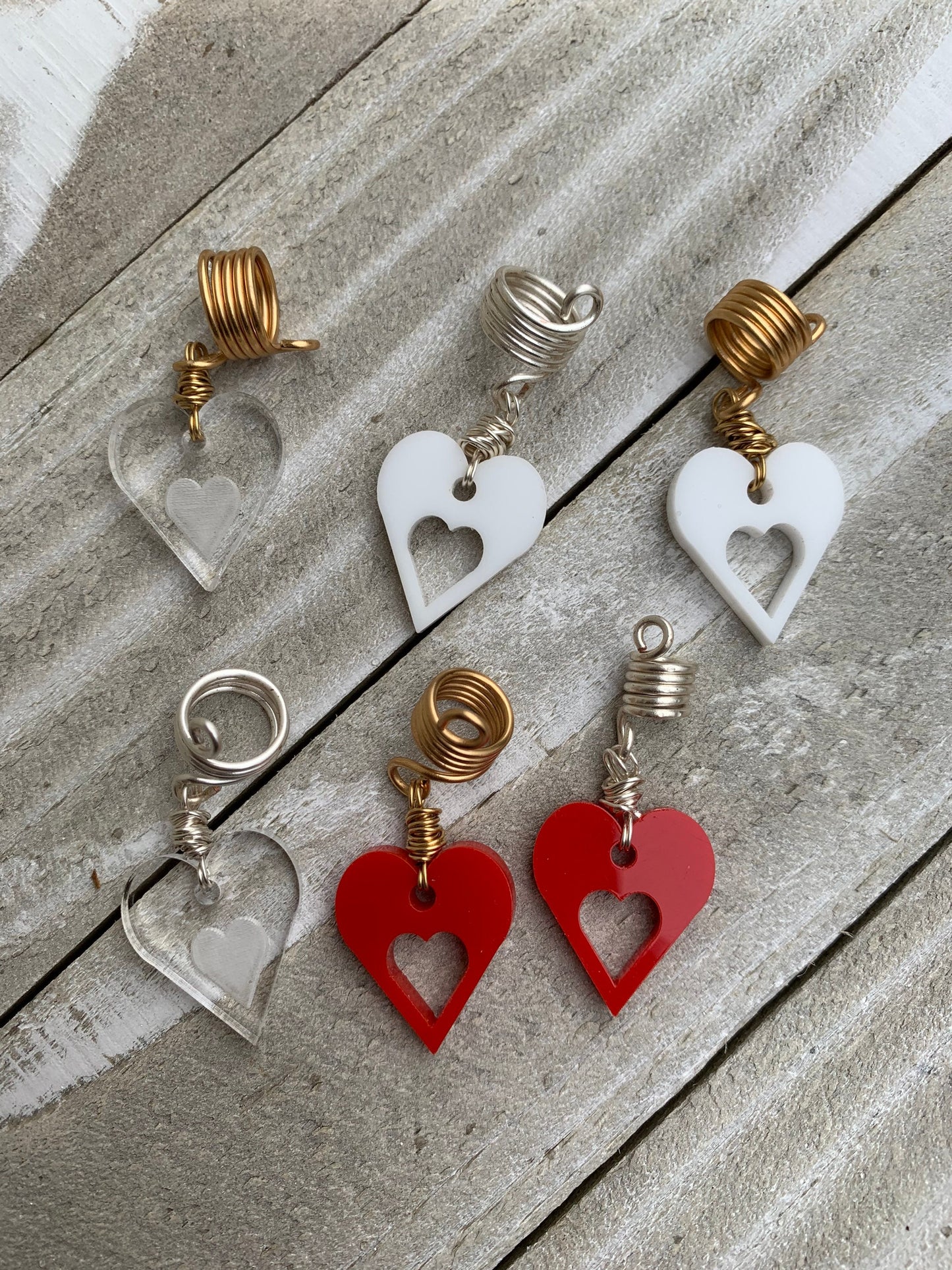 Design's by Cyere Loc and Braid Heart Accent  piece.