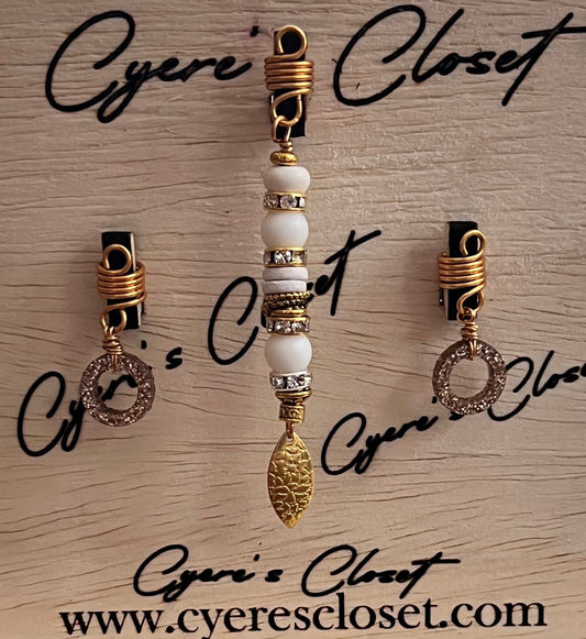 Design’s by Cyere Wednesday Vibes Loc and Braid Jewelry Set Collection