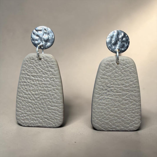 Designs by Cyere Simply Taupe – Textured Statement Earring Collection